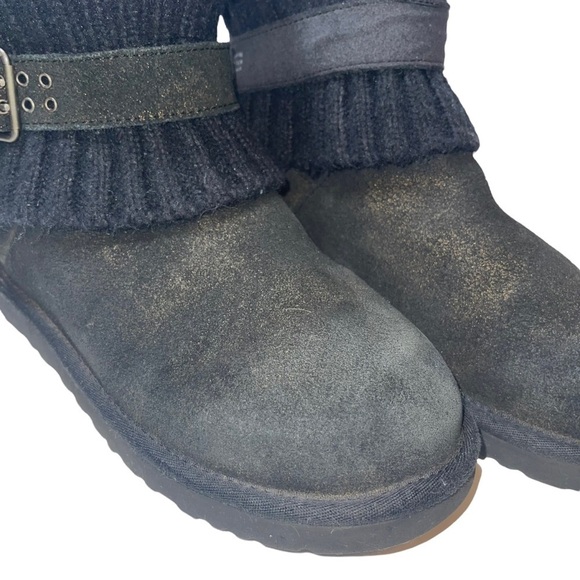 UGG Cambridge Knit Woman Boots Size 8 - Picture 3 of 10
